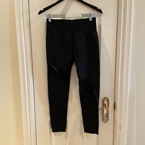 Black cutout Zyia leggings